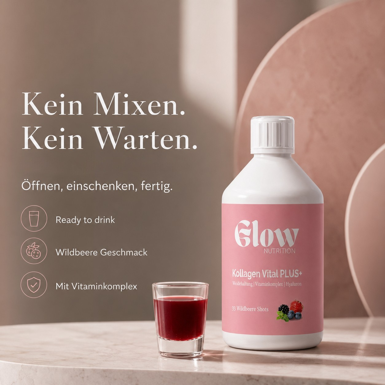 Kollagen Vital PLUS+ Shots